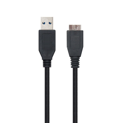 Ewent Cable USB 30 A M Micro B M 1 8m